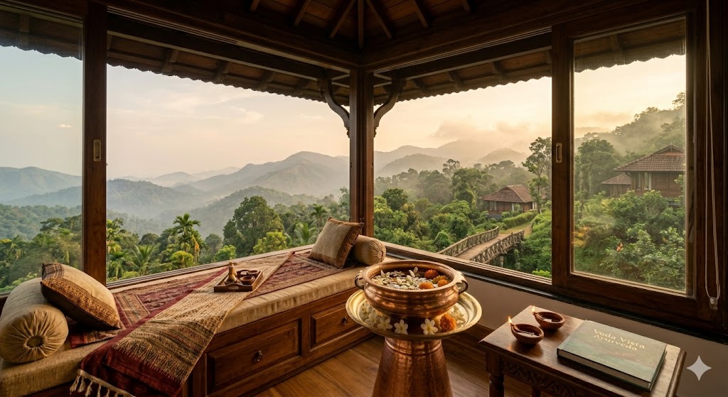 The Veda Vista: Hillside Wellness Pavilions