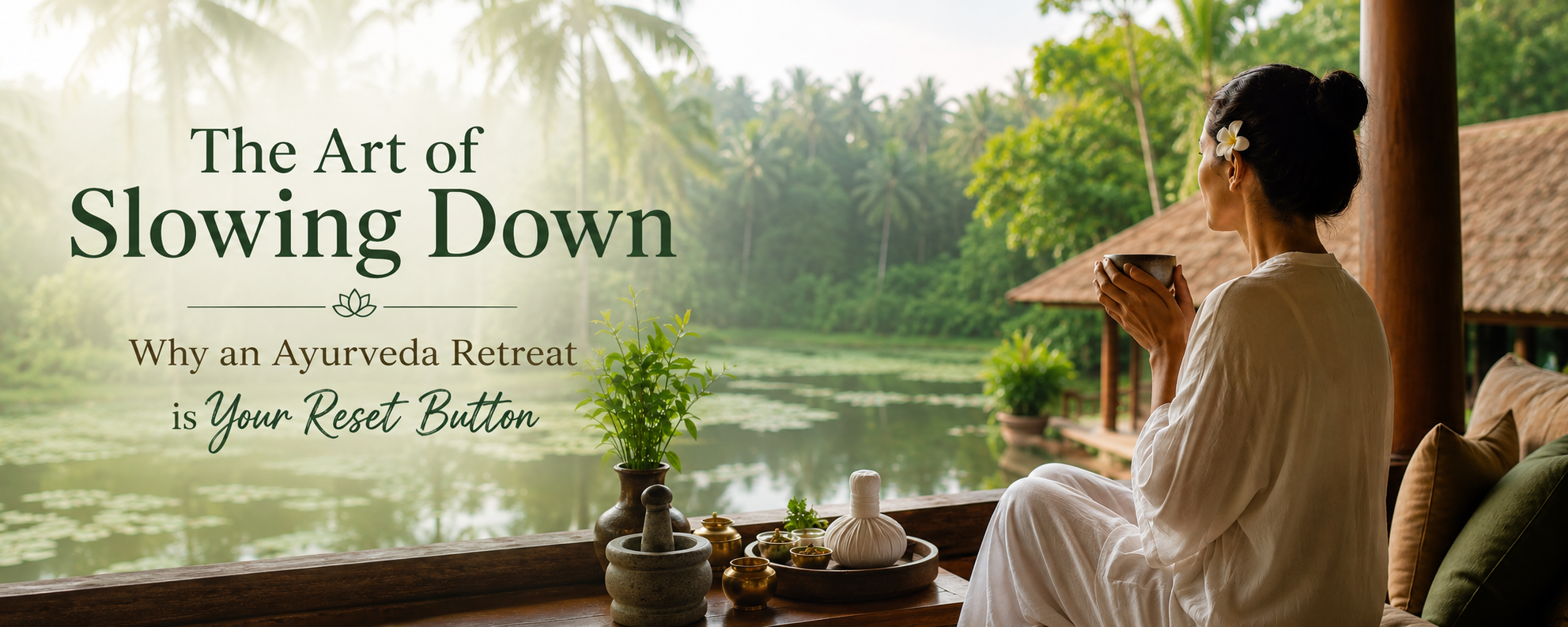 The Art of Slowing Down: Why an Ayurveda Retreat is Your Reset Button